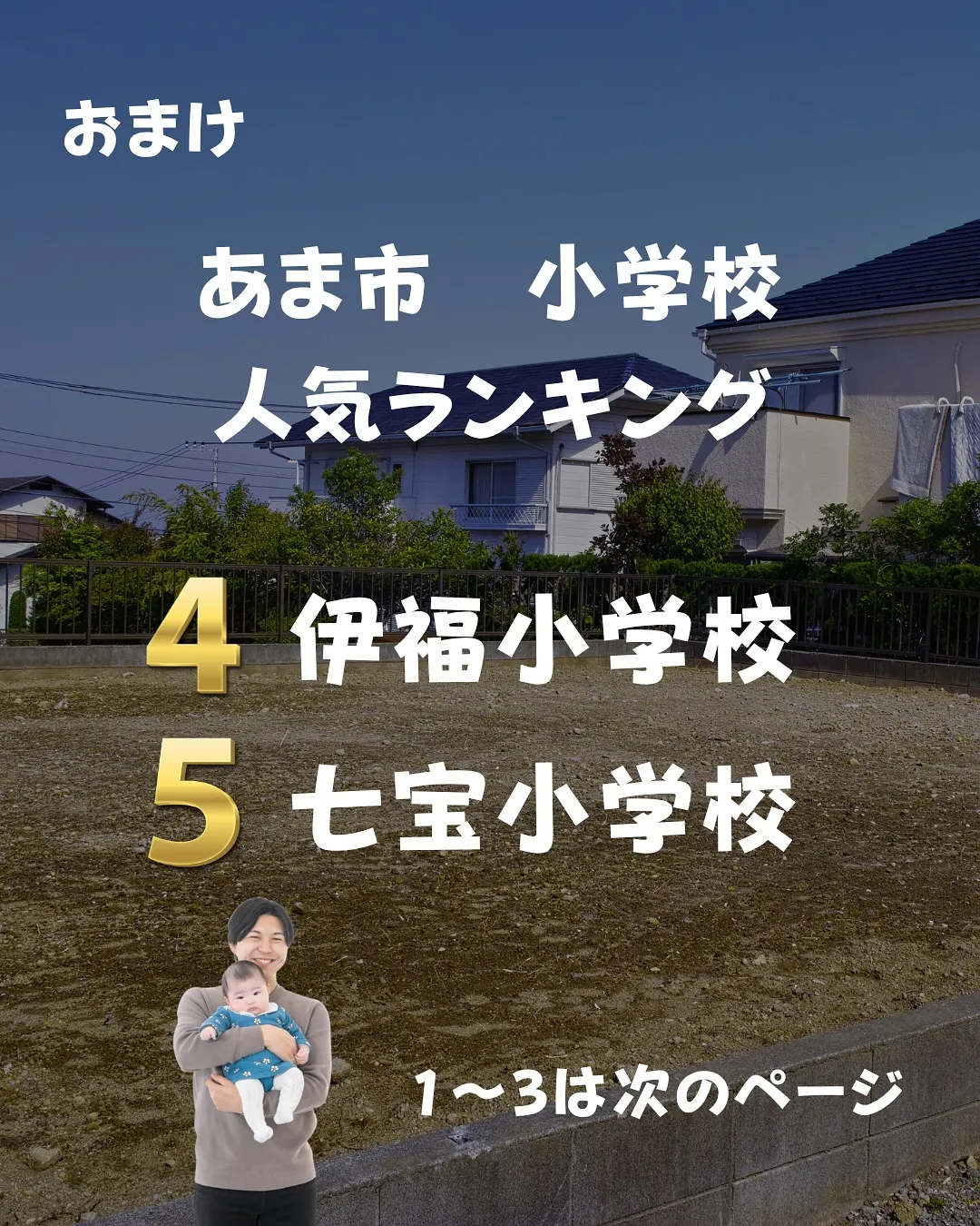 あま市人気土地エリアランキング!