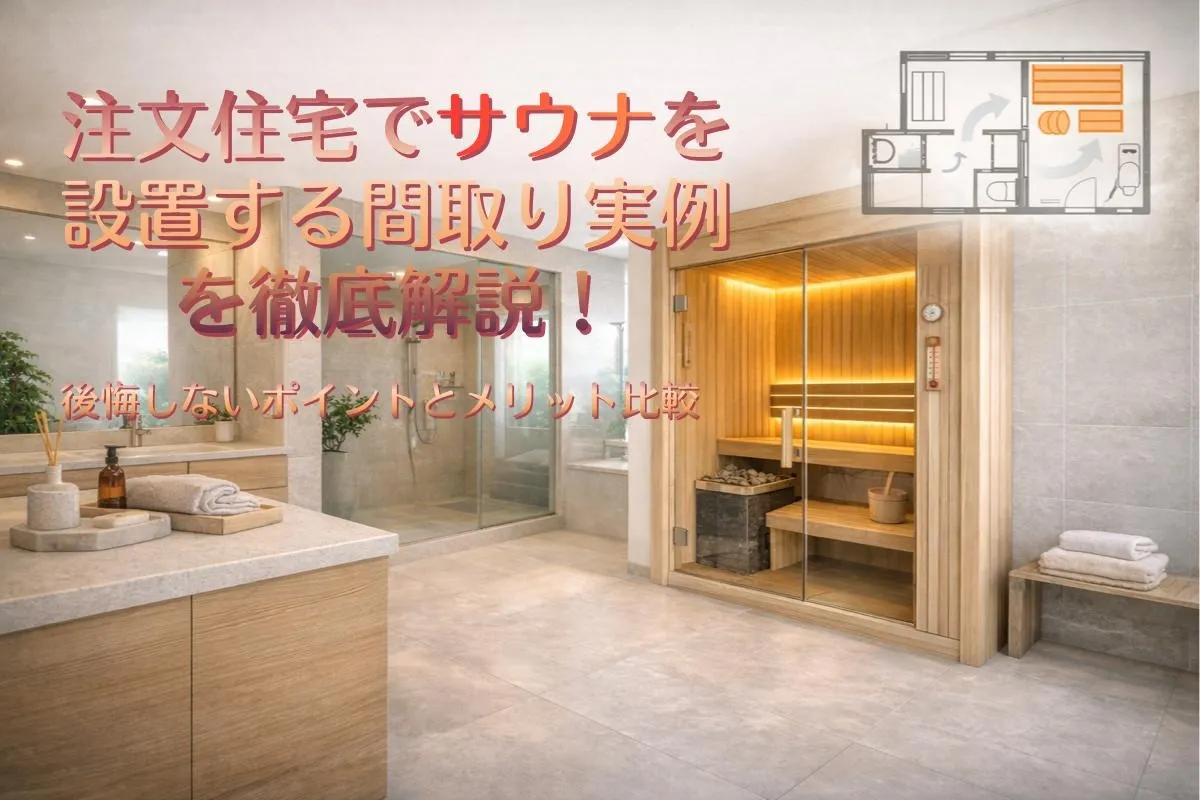 注文住宅でサウナを設置する間取り実例を徹底解説！後悔しないポイントとメリット比較
