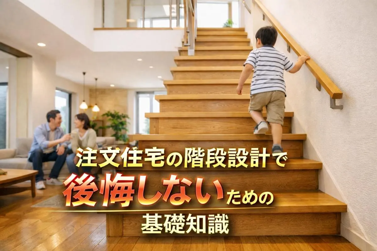 注文住宅の階段設計で後悔しないための基礎知識と配置や間取りの工夫・安全性のポイントを徹底解説