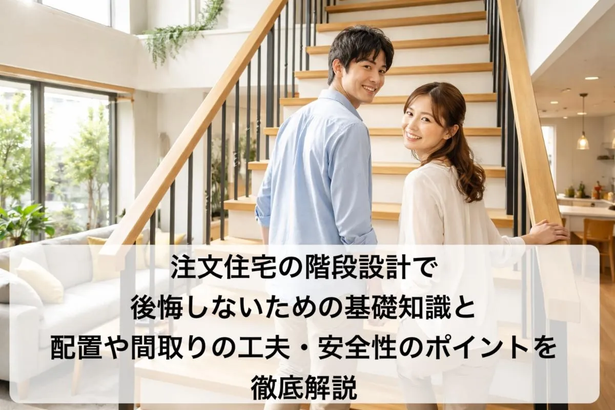 注文住宅の階段設計で後悔しないための基礎知識と配置や間取りの工夫・安全性のポイントを徹底解説
